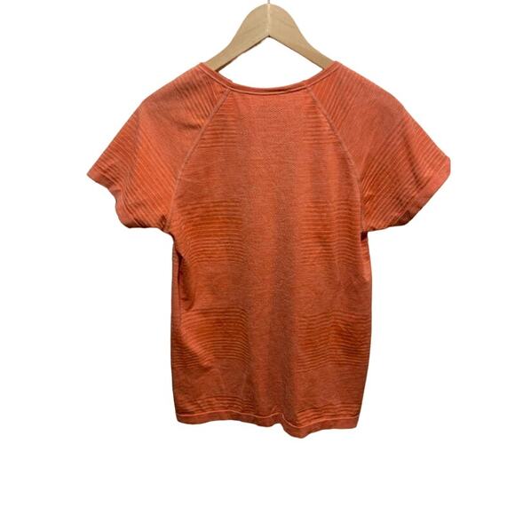 Patagonia activewear tee t-shirt orange exercise workout women's sz s - Picture 2 of 8